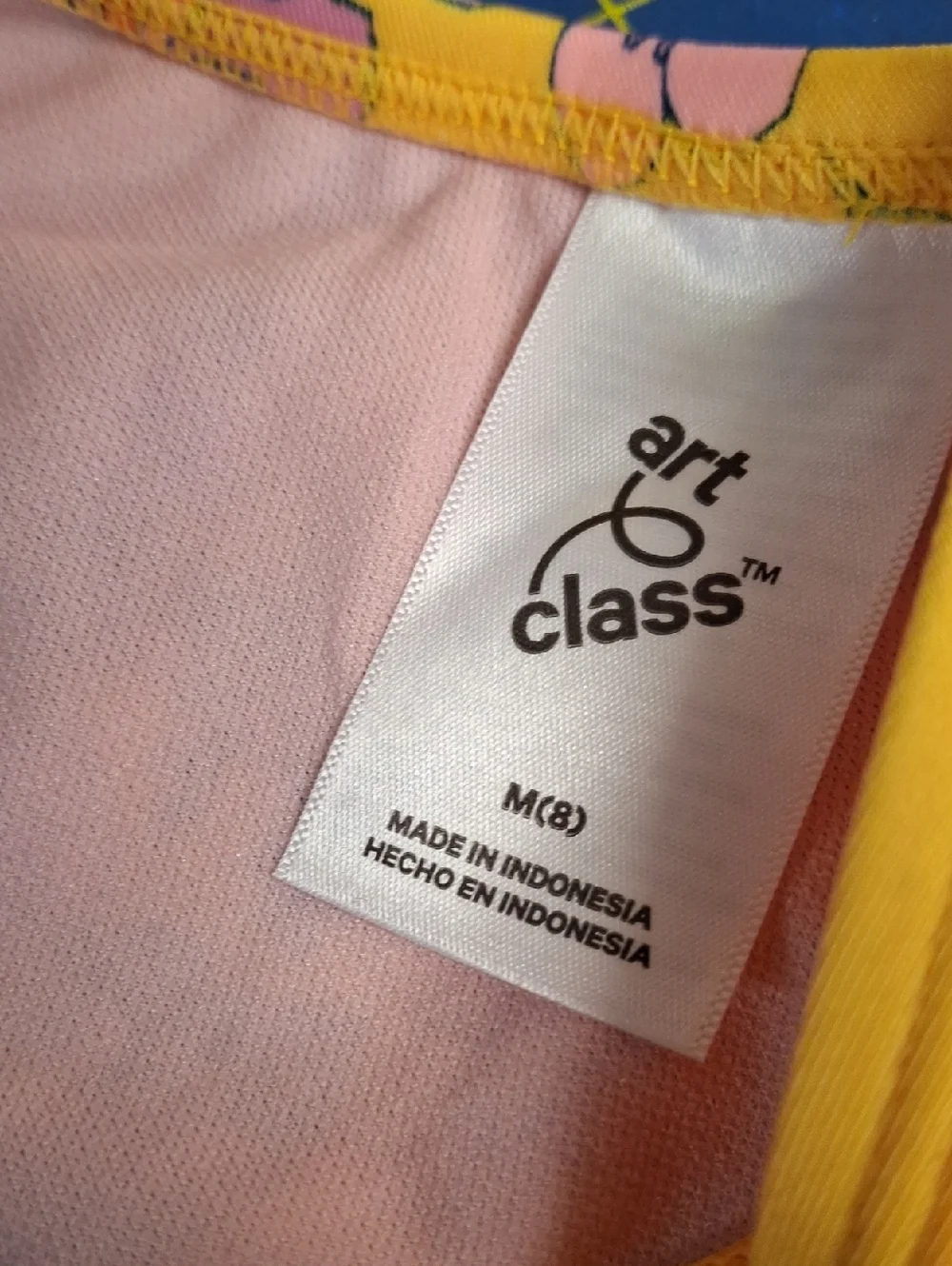 art class bright yellow
